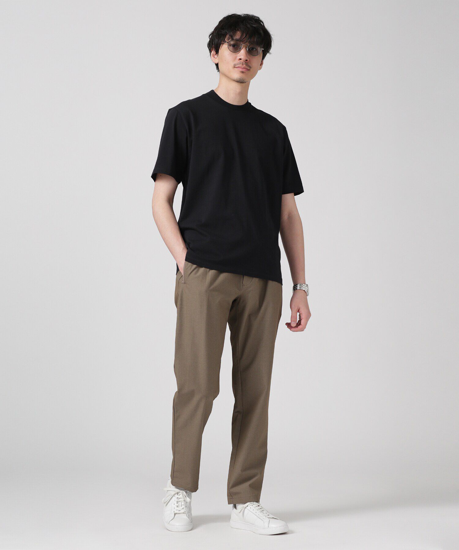 NANO universe「LB.03/ジャケT 半袖」|Tシャツ・カットソー|