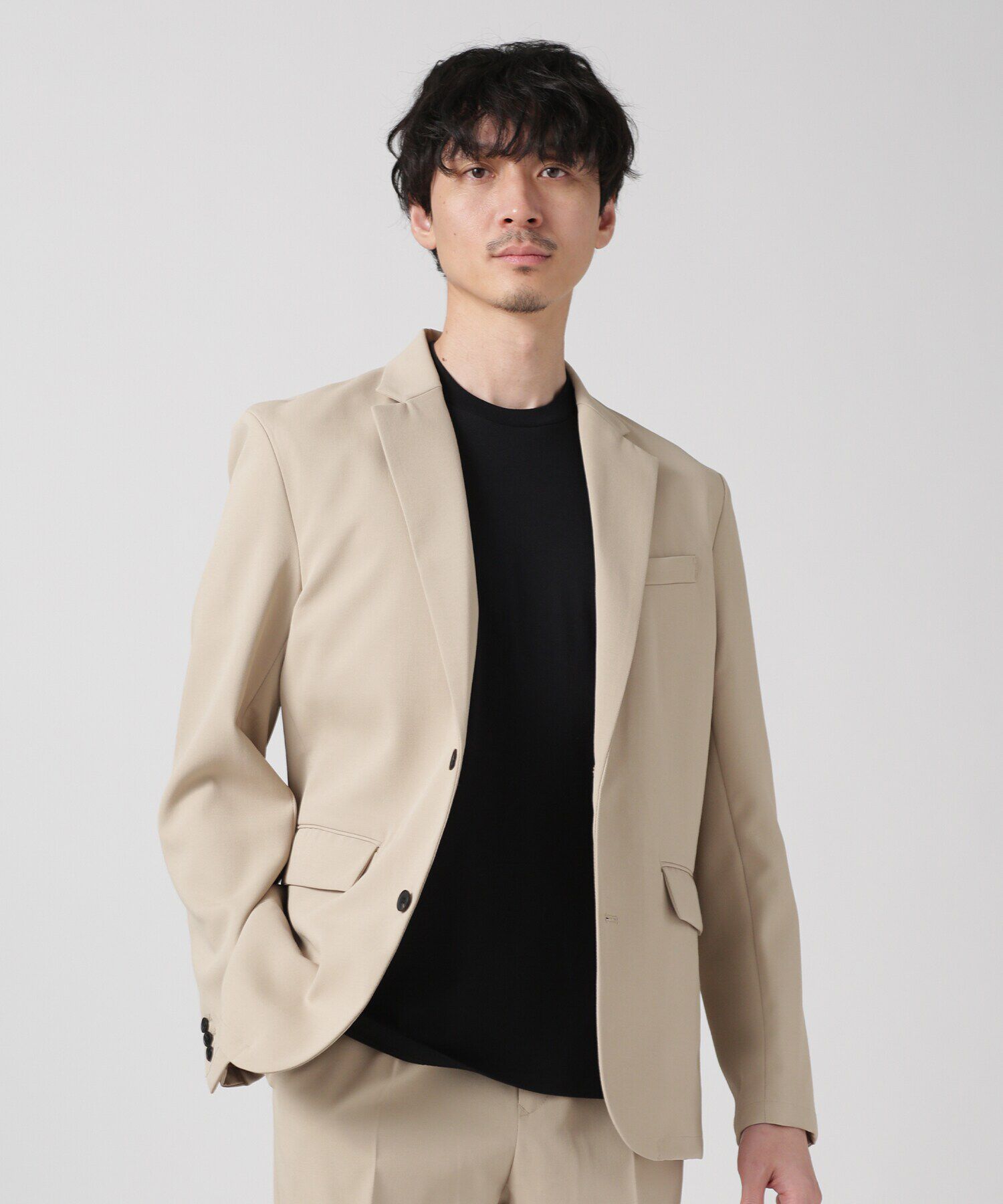 NANO universe「LB.03/ジャケT 半袖」|Tシャツ・カットソー|
