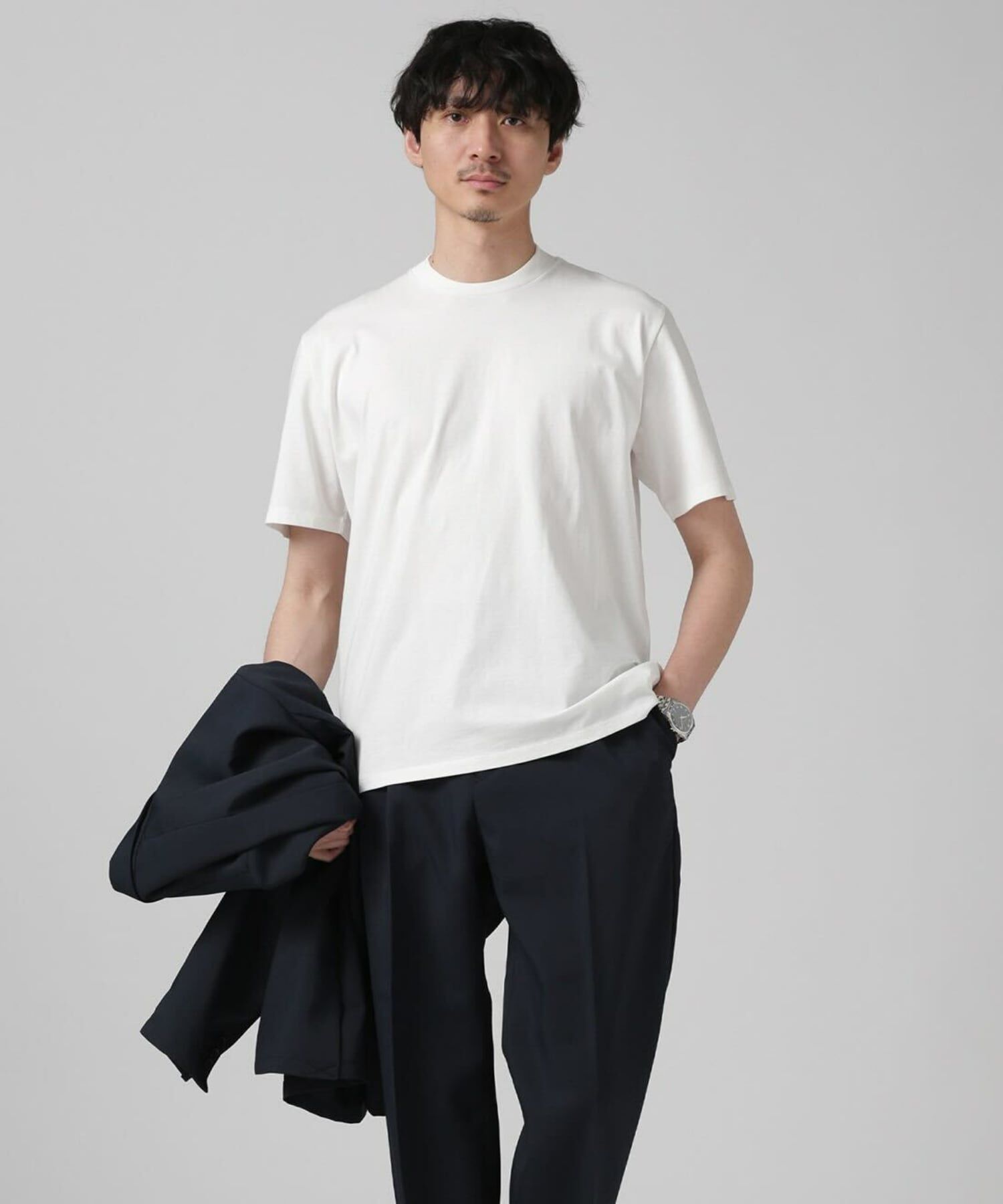 NANO universe「LB.03/ジャケT 半袖」|Tシャツ・カットソー|