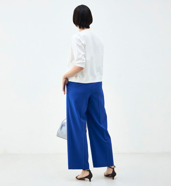 NOLLEY'S「《UVカット》コットンテックス6分袖カーディガン」|カーディガン|