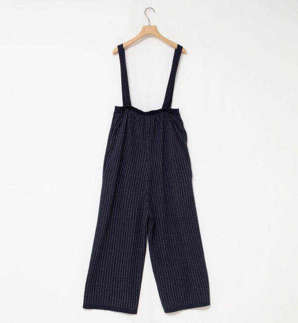 Rie Miller「《手洗い可能》Wジャガードニットサロペット」|オールインワン|