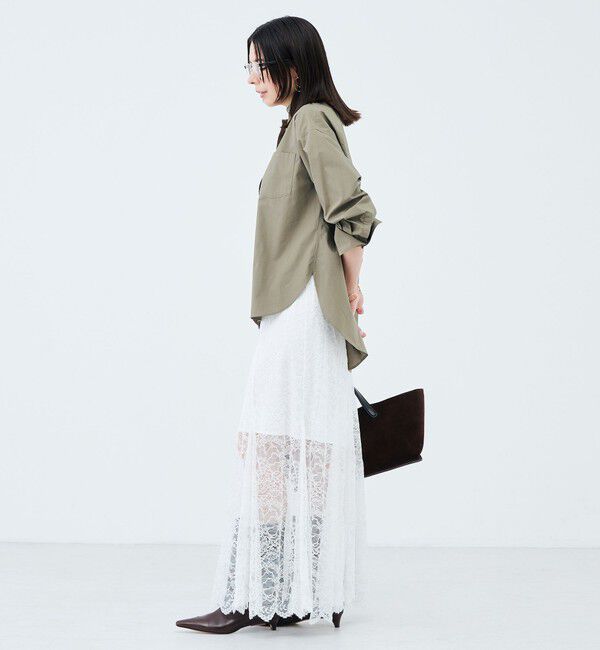NOLLEY'S sophi「ウォッシャブルタイプライター2WAYシャツ」|シャツ・ブラウス|