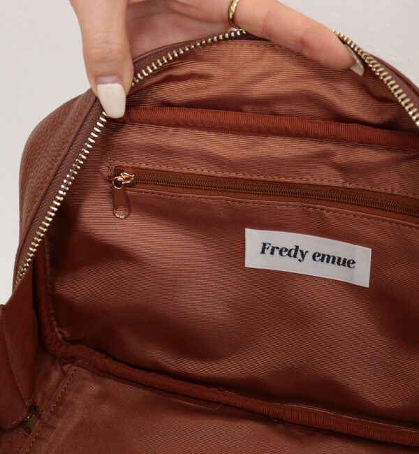 fredy emue「FR横長レザーボストンバッグ」|ボストンバッグ|