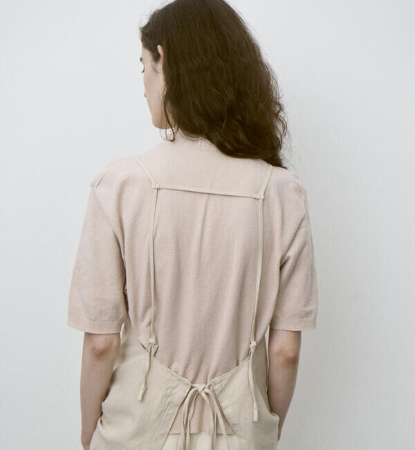 UNFIL「UNFIL | ボトルネック 半袖プルオーバー WOMEN」|ニット・セーター|