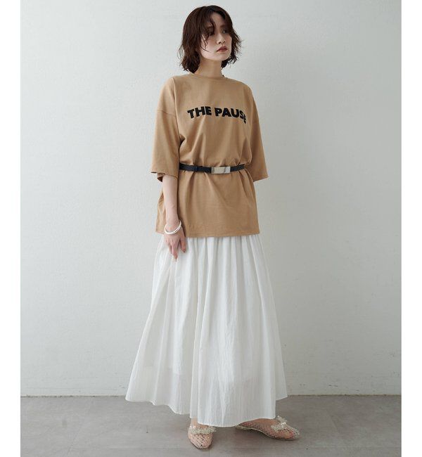 THE PAUSE「【THE PAUSE】THE PAUSE ビッグTEE」|Tシャツ・カットソー|
