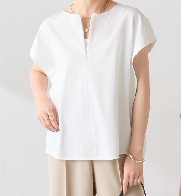  「《人気につき再販売決定》トリコットフレンチカットソー」|Tシャツ・カットソー|
