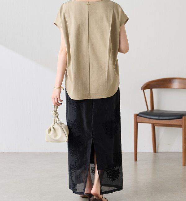  「《人気につき再販売決定》トリコットフレンチカットソー」|Tシャツ・カットソー|