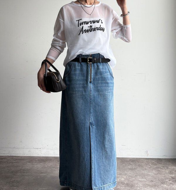  「【WEB限定】シアーロゴTEE」|Tシャツ・カットソー|
