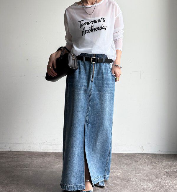 「【WEB限定】シアーロゴTEE」|Tシャツ・カットソー|