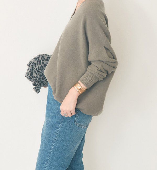  「ウール100NEWバックボリュームニット」|ニット・セーター|