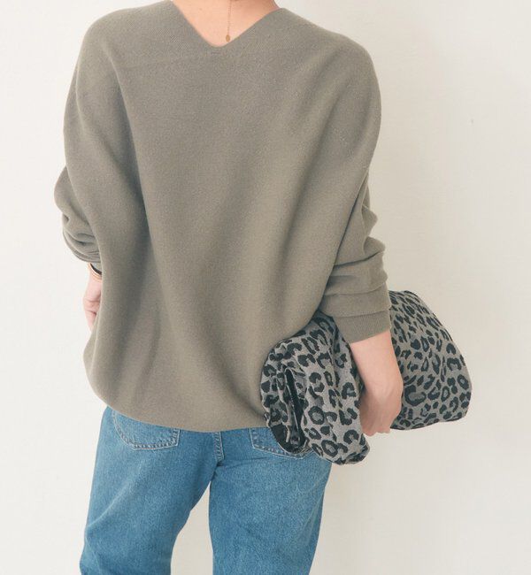 「ウール100NEWバックボリュームニット」|ニット・セーター|