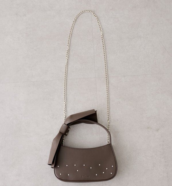  「【lilium by lily】リボンパール2wayBAG」|トートバッグ|