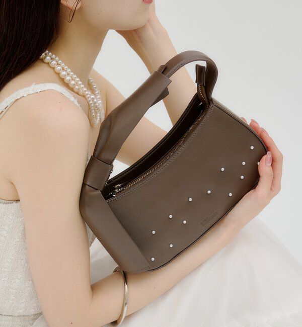  「【lilium by lily】リボンパール2wayBAG」|トートバッグ|