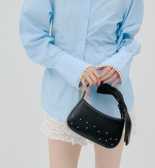  「【lilium by lily】リボンパール2wayBAG」|トートバッグ|