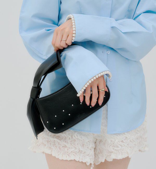  「【lilium by lily】リボンパール2wayBAG」|トートバッグ|