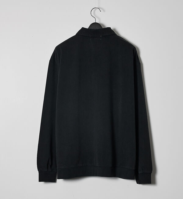 ABAHOUSE「【ウォッシュ加工】ロング ハーフジップ プルオーバー / ロンT」|Tシャツ・カットソー|