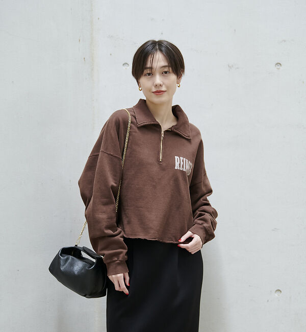Rouge vif「【AULENTTI/オウレンティ】チェーン付ハンドショルダーバッグ」|ハンドバッグ|