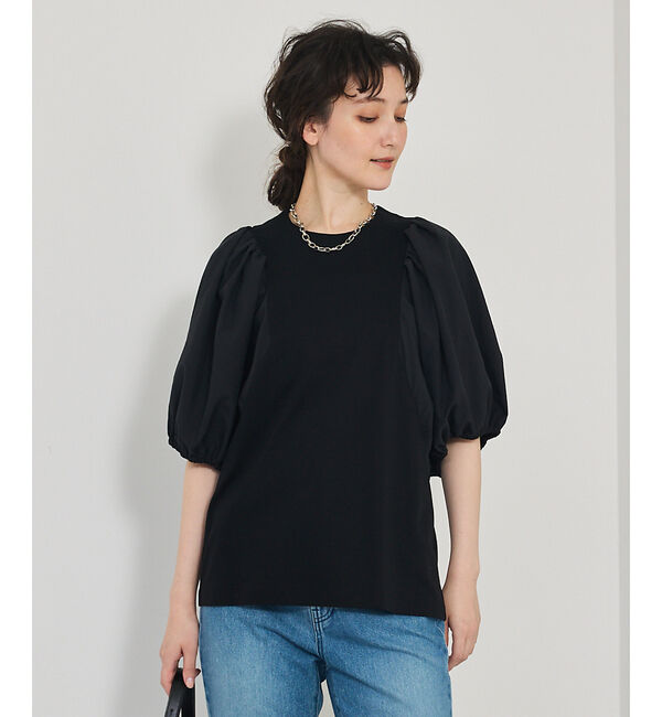 qualite「タフタスリーブプルオーバー」|Tシャツ・カットソー|