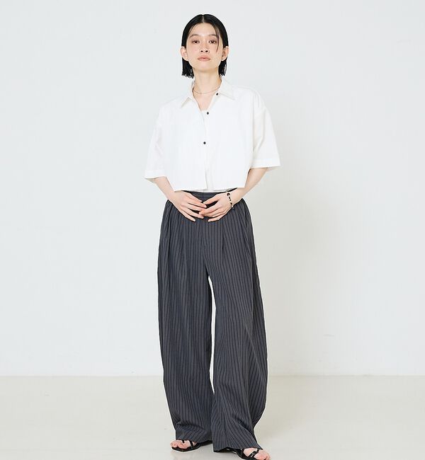 NOMINE「タック ボリュームパンツ」|その他|