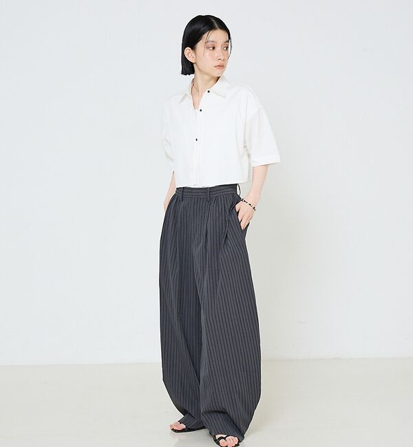 NOMINE「タック ボリュームパンツ」|その他|