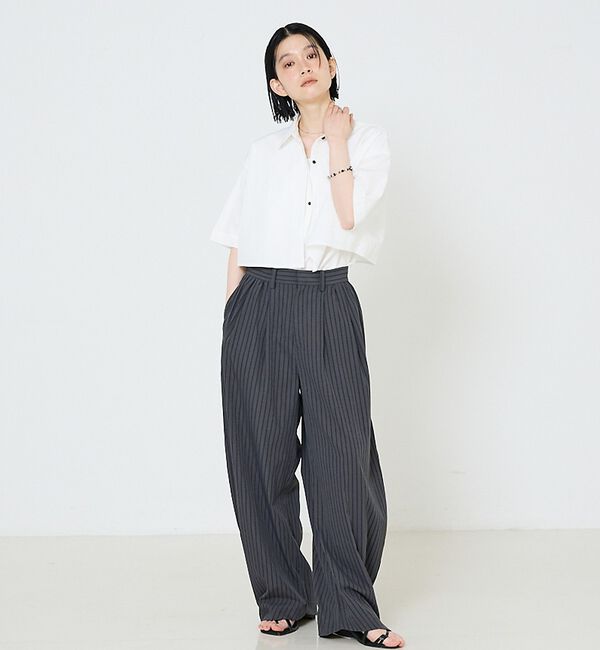 NOMINE「タック ボリュームパンツ」|その他|