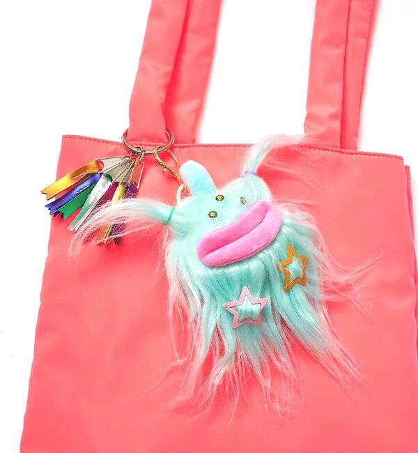 NOMINE「【cheek】neon monster tote ネオンモンスター フラット ト」|トートバッグ|