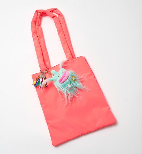 NOMINE「【cheek】neon monster tote ネオンモンスター フラット ト」|トートバッグ|