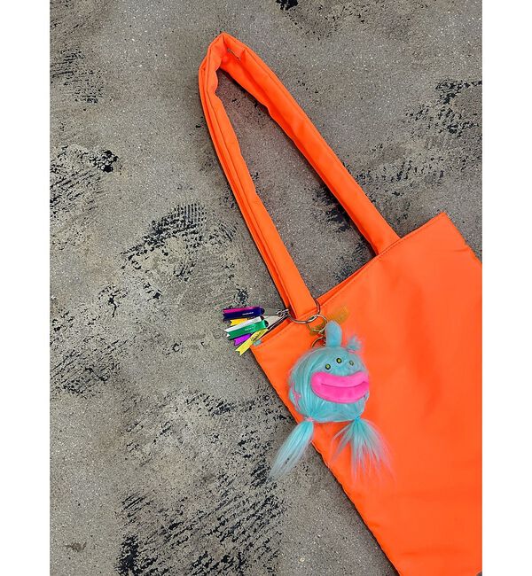 NOMINE「【cheek】neon monster tote ネオンモンスター フラット ト」|トートバッグ|