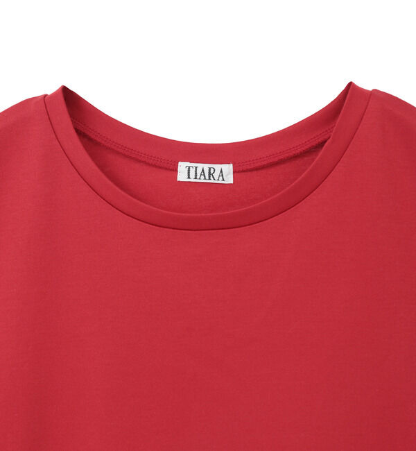 TIARA「コットンノースリーブプルオーバー」|Tシャツ・カットソー|