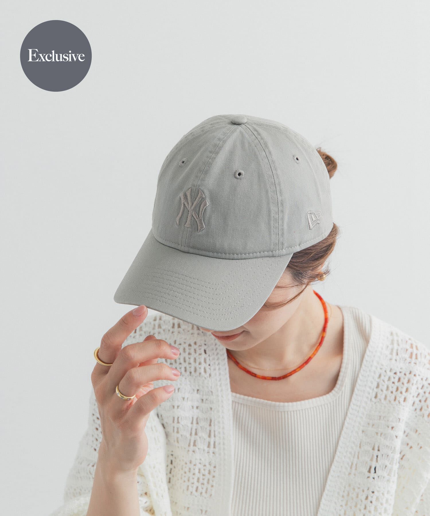 URBAN RESEARCH DOORS「『別注』New Era&times;DOORS　920CS」|キャップ・キャスケット|ベージュ