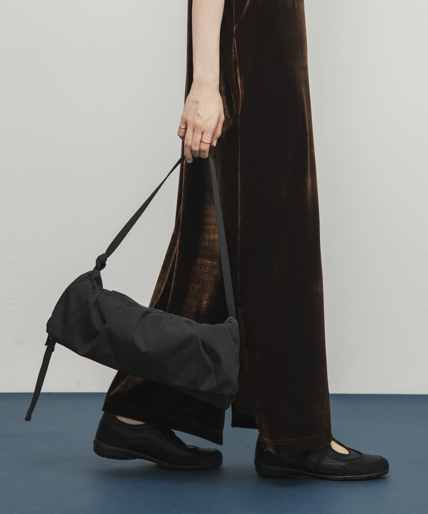  「ナイロンギャザーフラップBAG」|ショルダー・メッセンジャー|