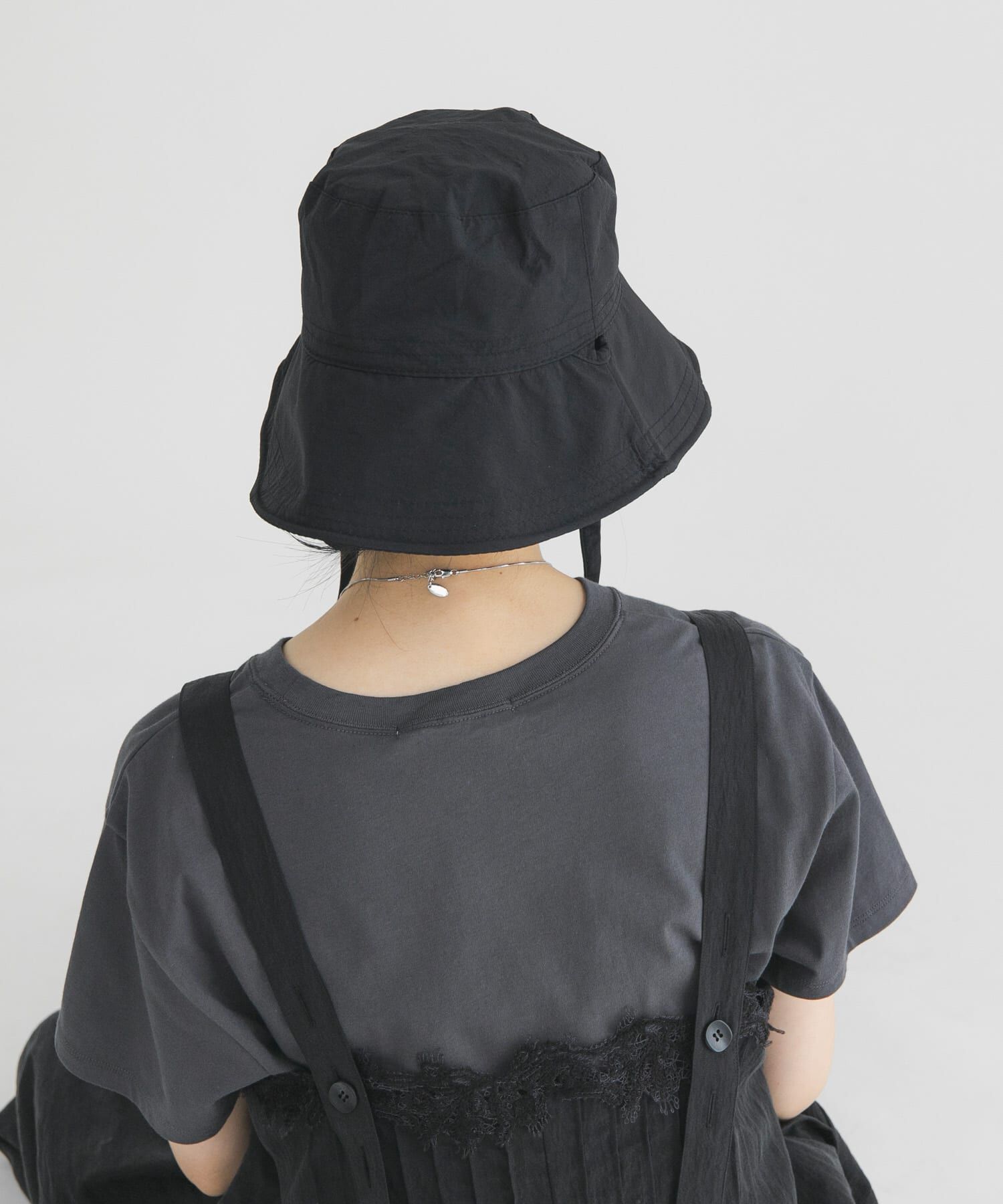  「ステッチデザインバケットHAT」|ハット|
