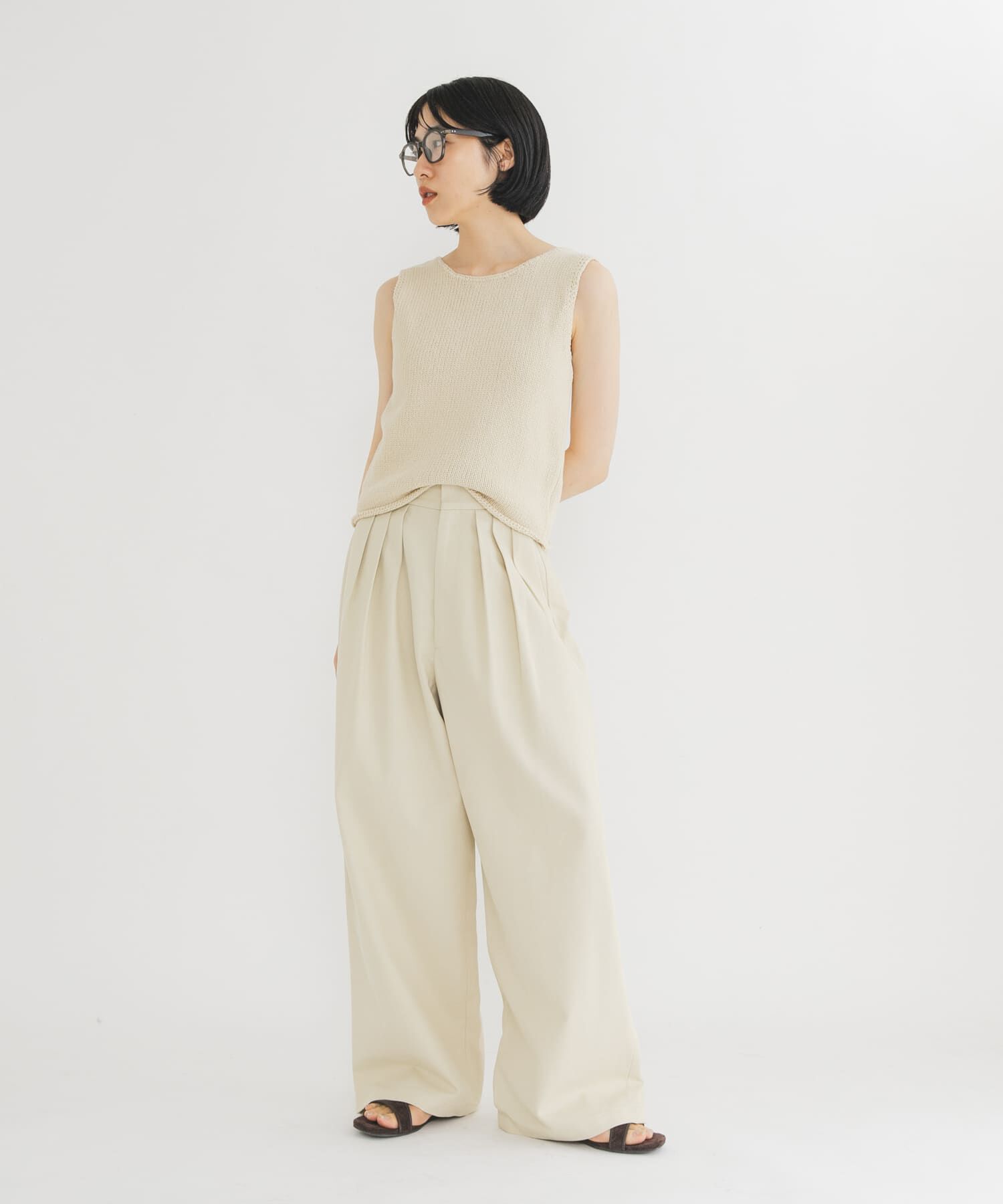  「タックWIDEパンツ」|その他|