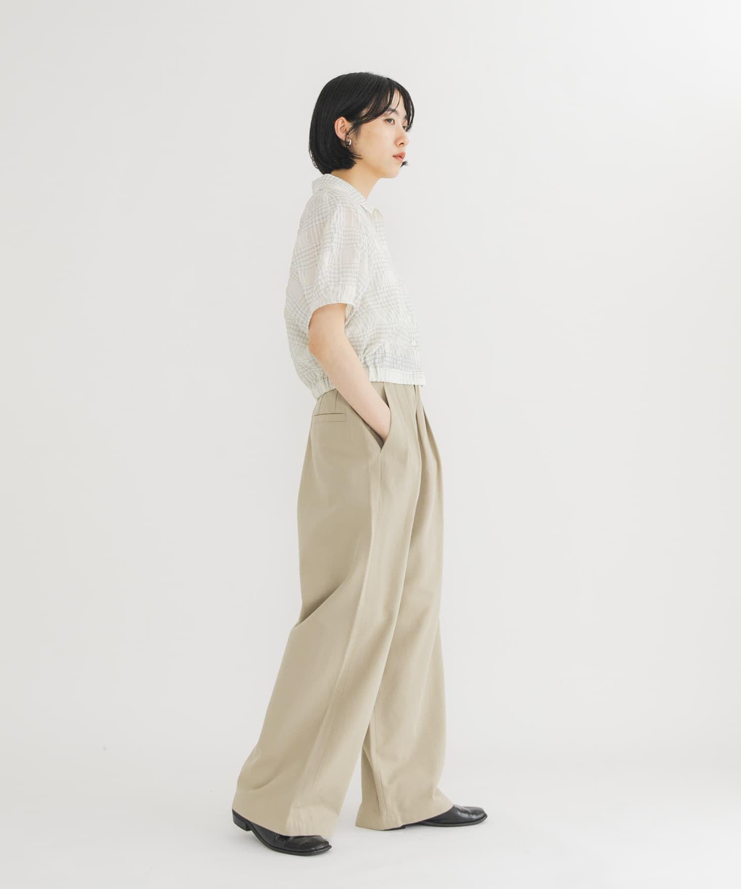  「タックWIDEパンツ」|その他|
