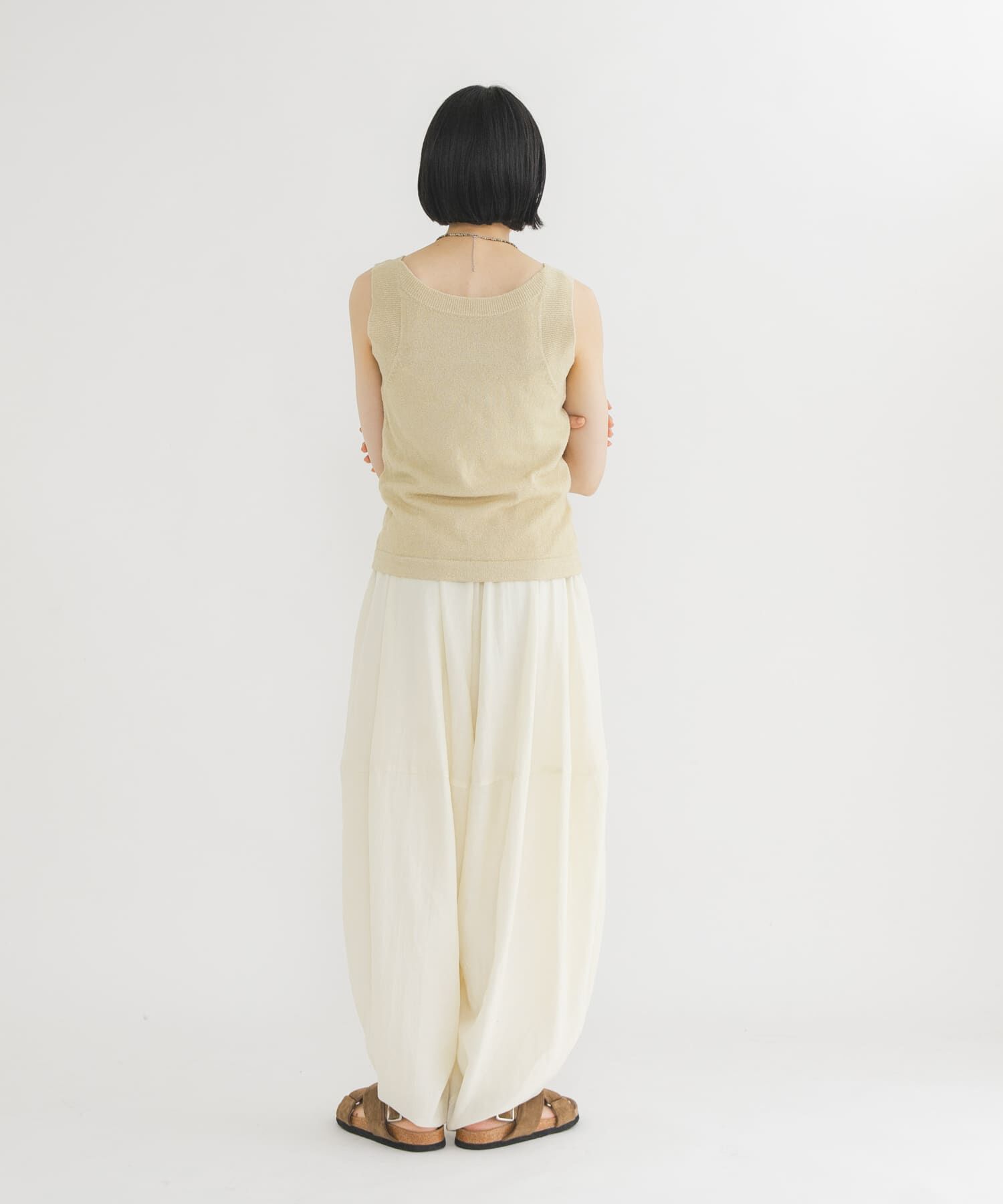  「WIDEレッグシアーイージーパンツ」|その他|