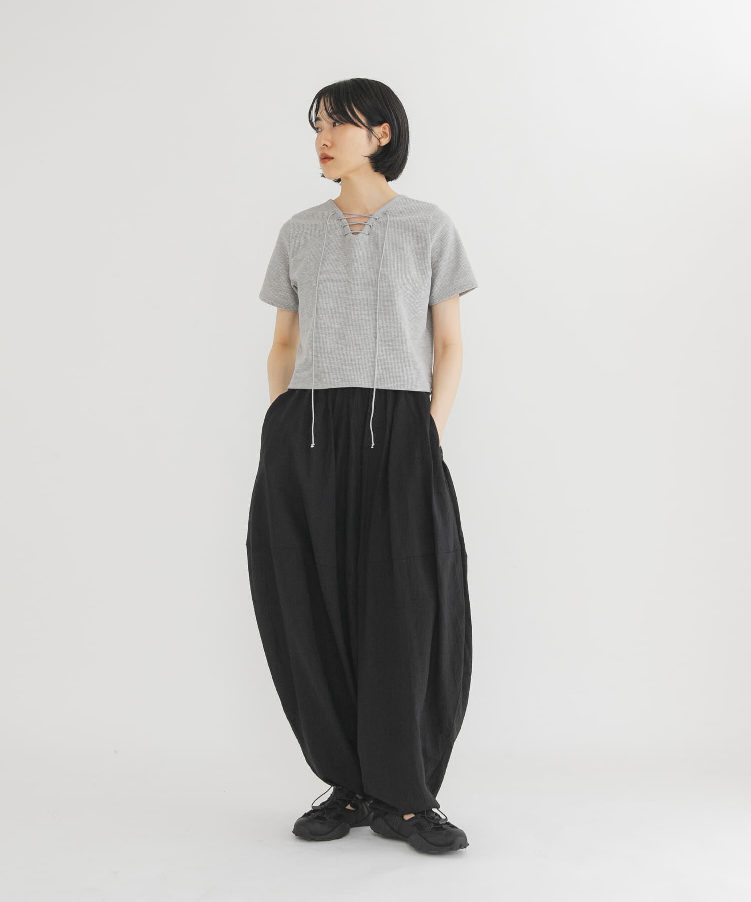  「WIDEレッグシアーイージーパンツ」|その他|