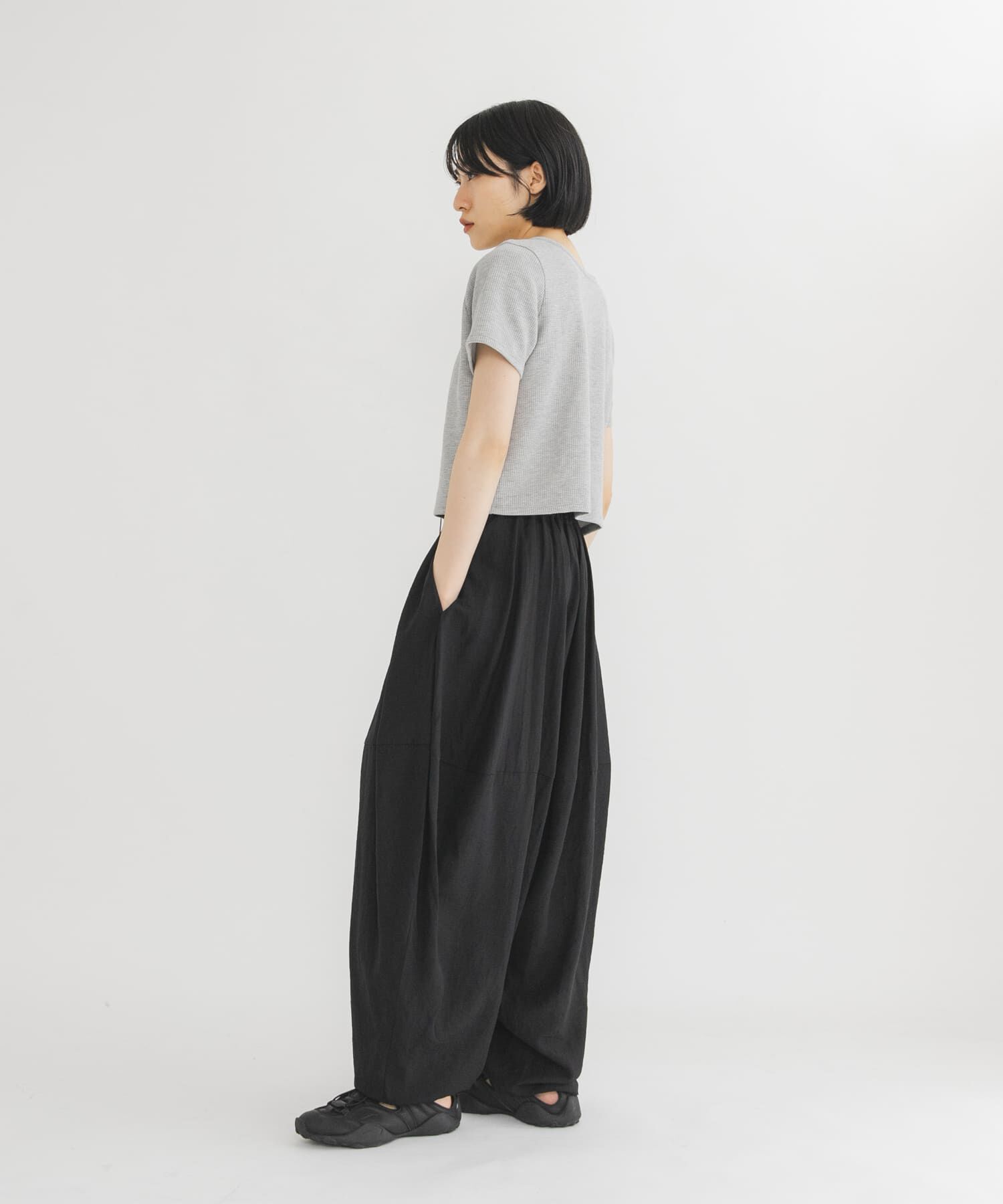  「WIDEレッグシアーイージーパンツ」|その他|