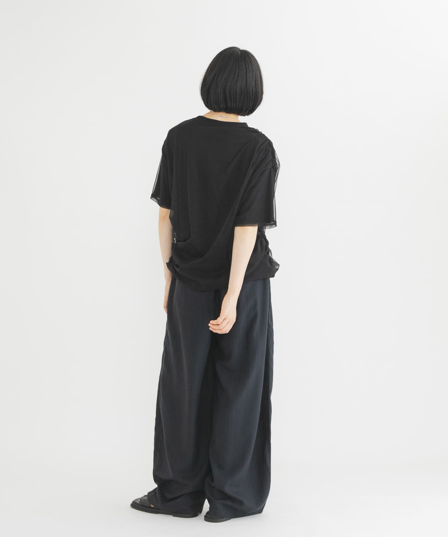  「シアーレイヤードTEE」|Tシャツ・カットソー|