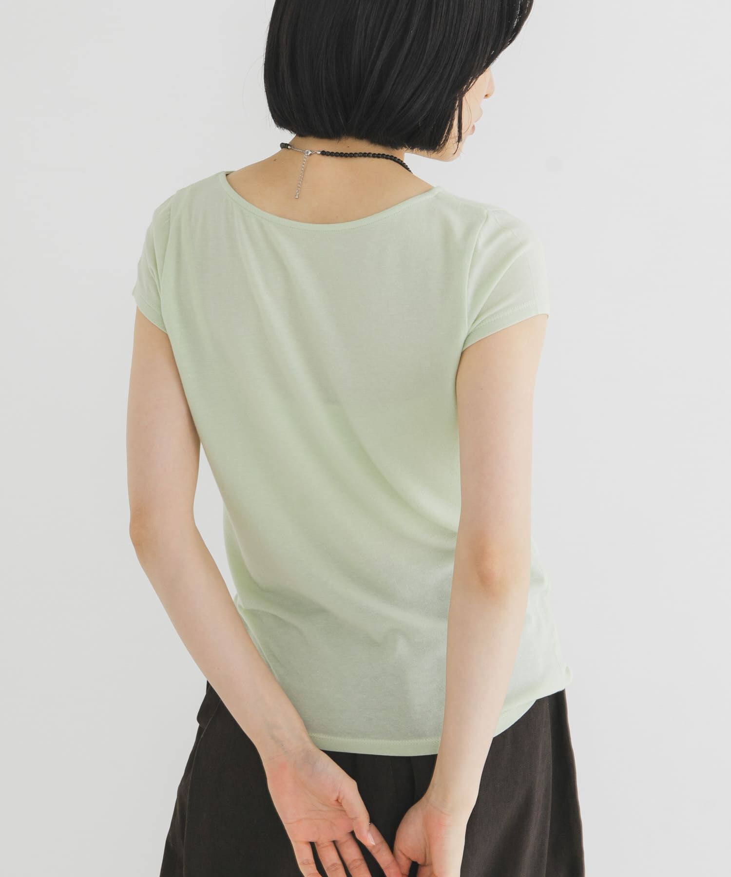  「タックドレープTEE」|Tシャツ・カットソー|