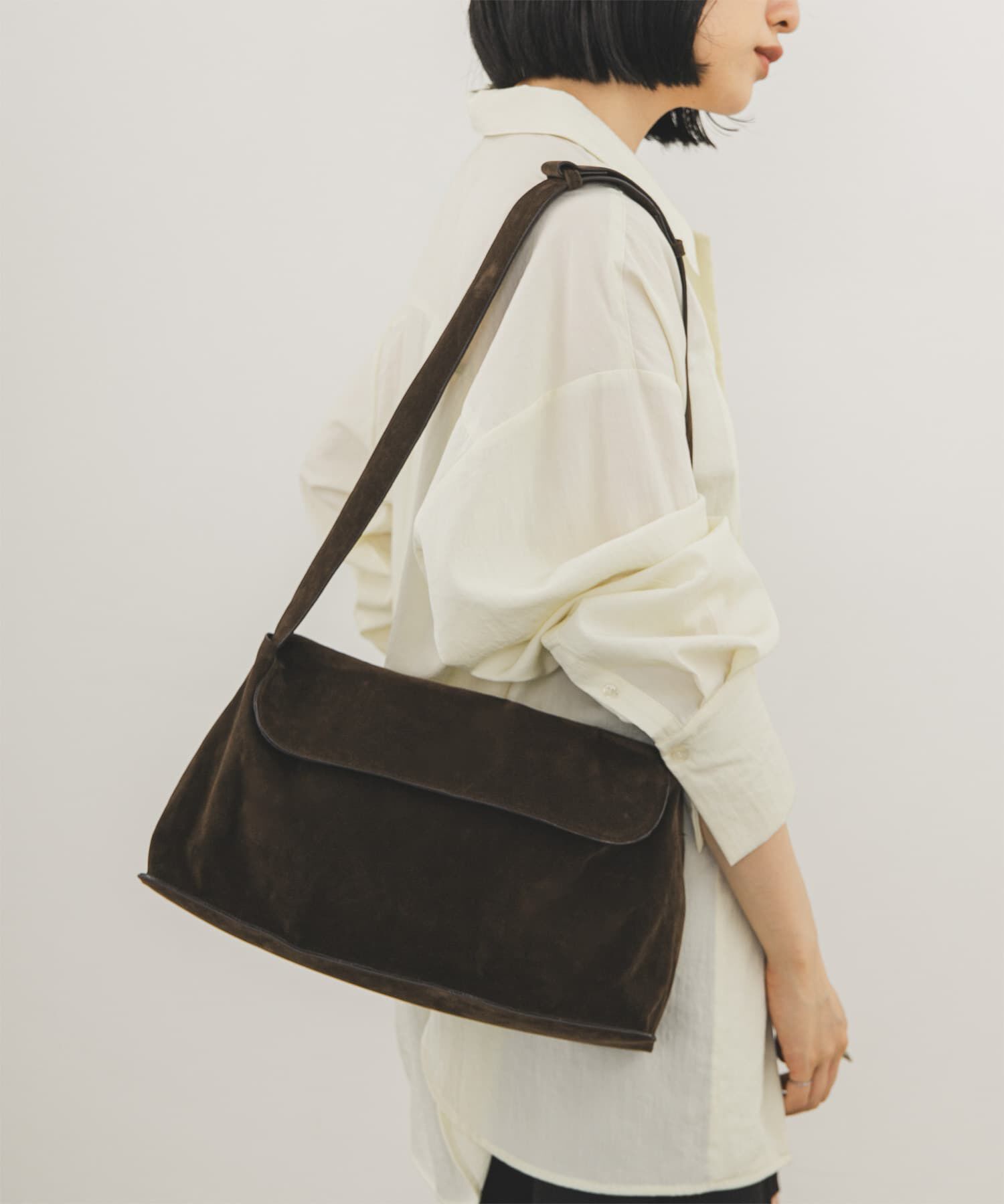  「サイドアシンメトリーショルダーBAG」|ショルダー・メッセンジャー|