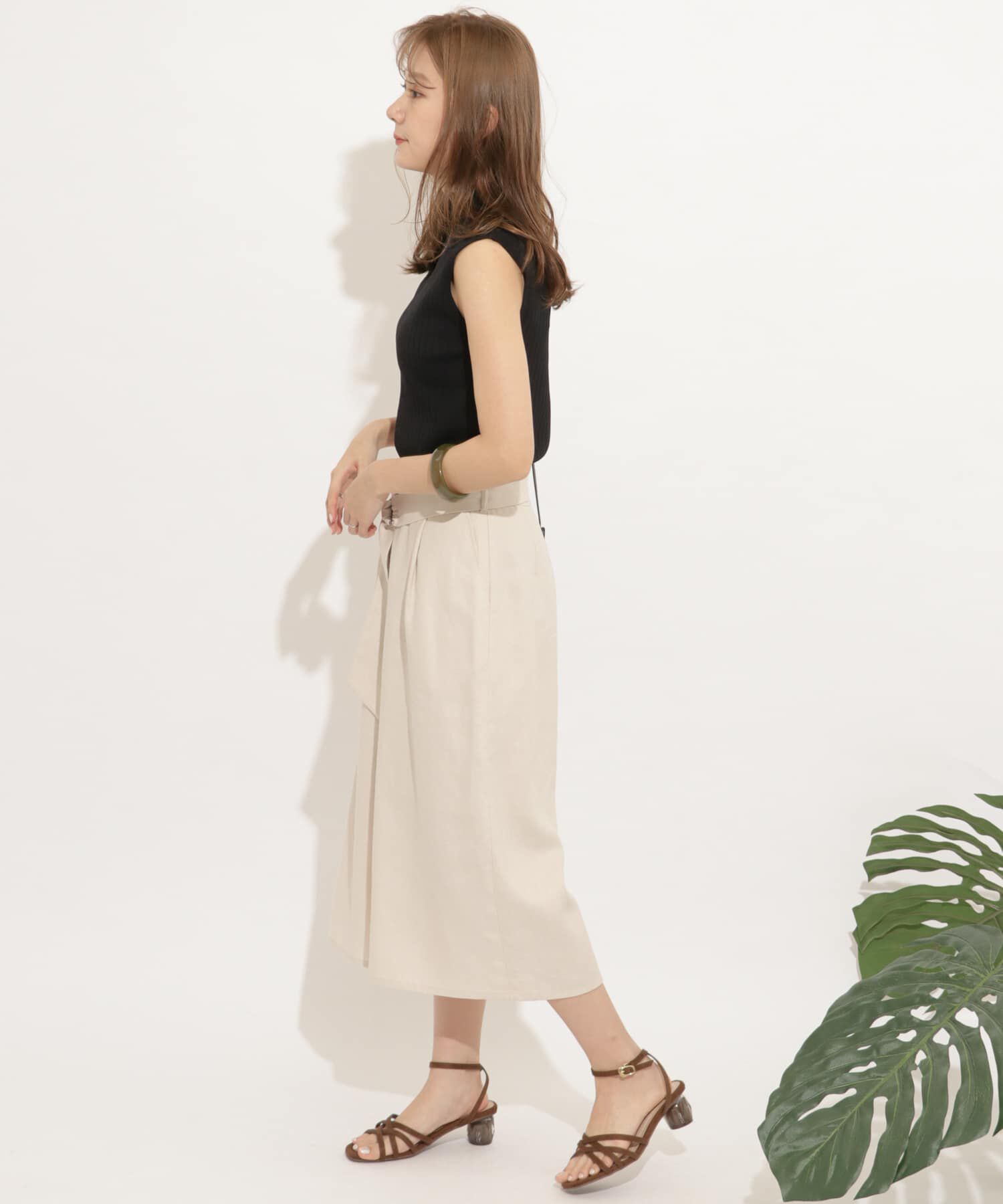 SENSE OF PLACE by URBAN RESEARCH「リネンガウチョパンツ」|その他|