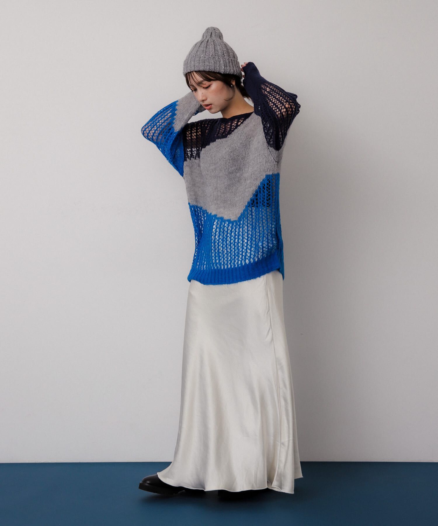 SENSE OF PLACE by URBAN RESEARCH「スパンコールニットキャップ」|ニット帽|