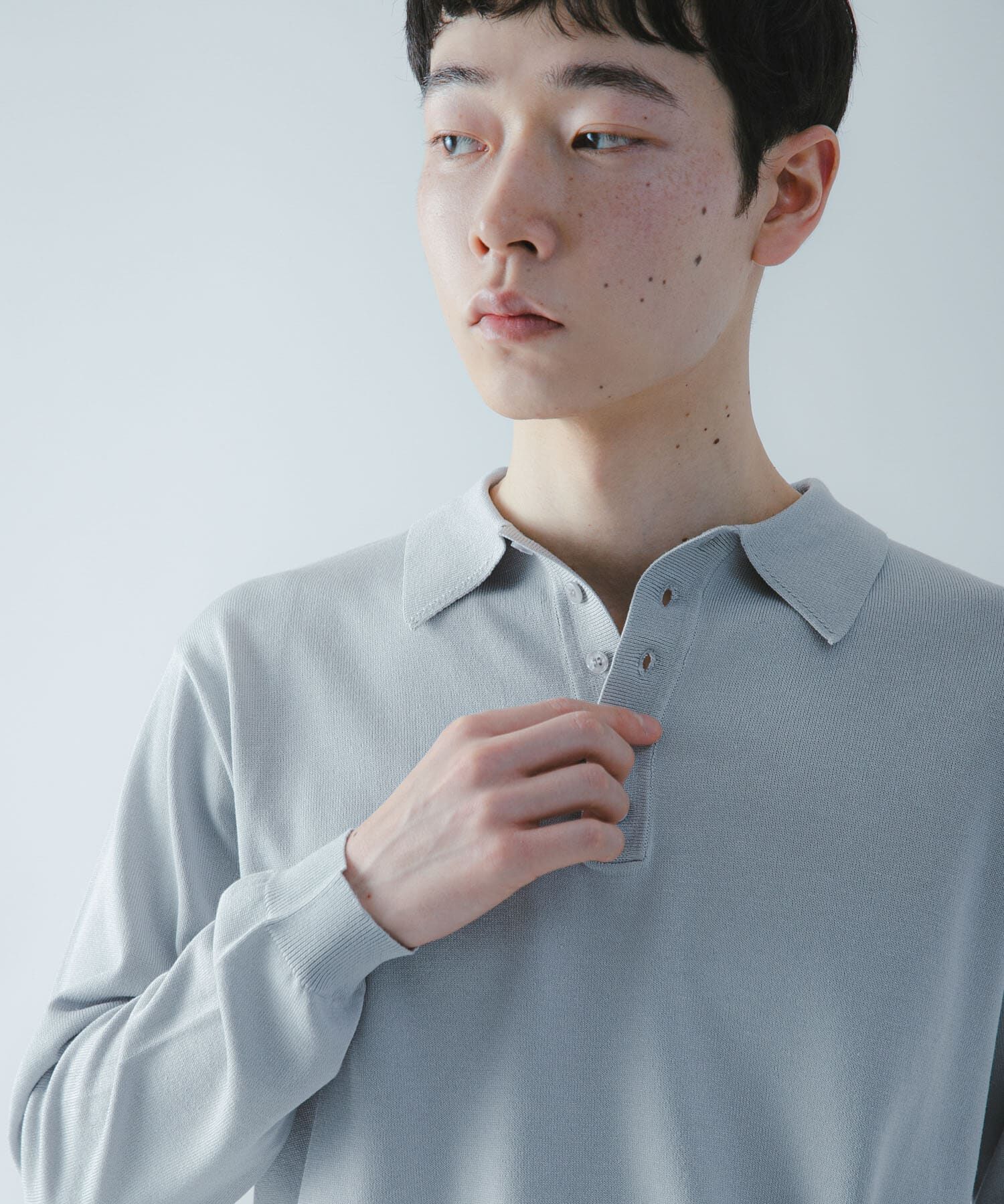 SENSE OF PLACE by URBAN RESEARCH「『洗濯可/防花粉』SKINProofニットポロシャツ」|ニット・セーター|