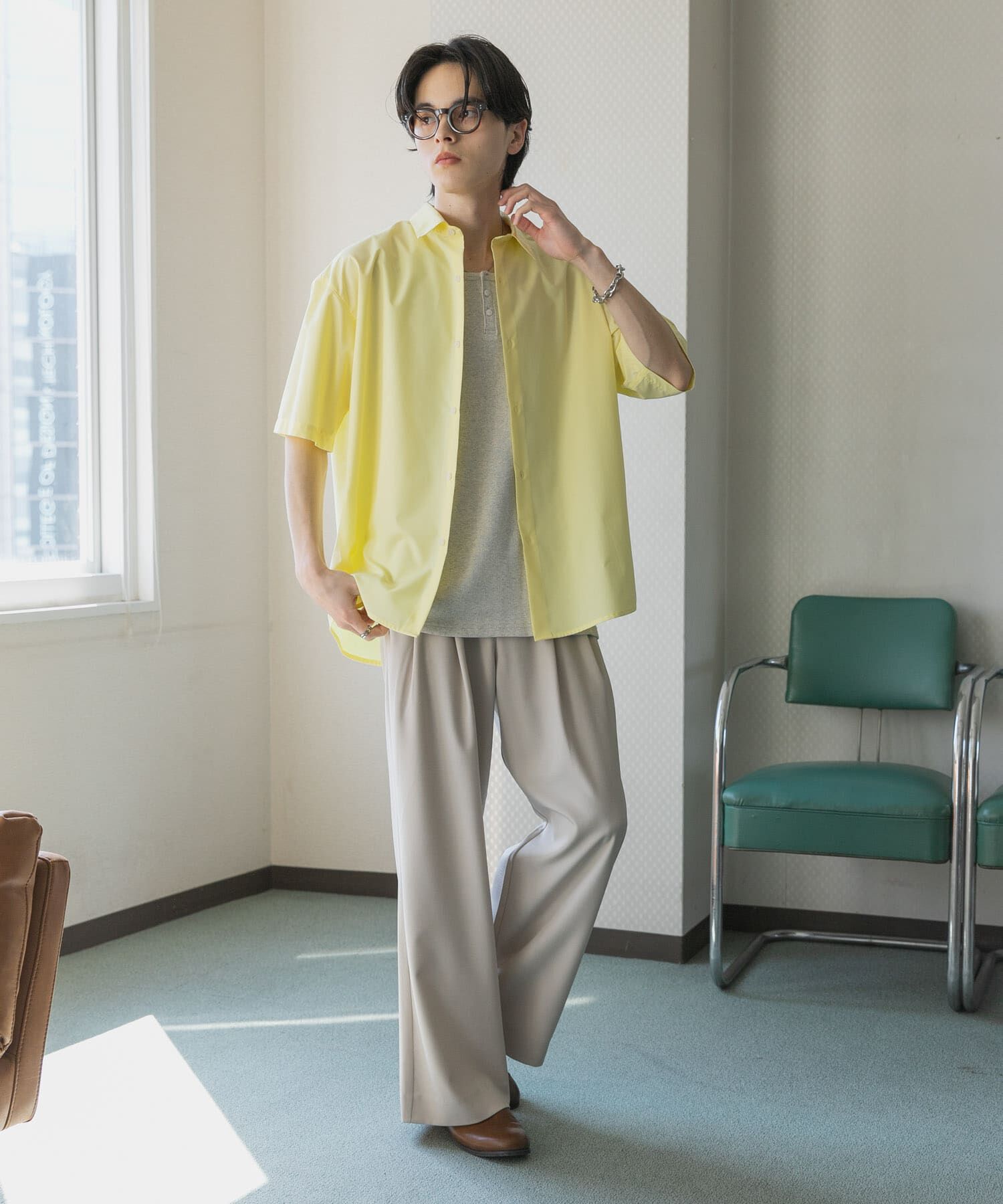 SENSE OF PLACE by URBAN RESEARCH「『速乾』ドライタッチ2タックワイドパンツ」|その他|