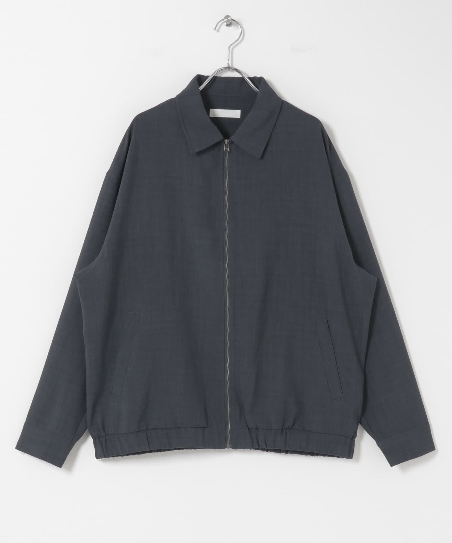 SENSE OF PLACE by URBAN RESEARCH「『UR TECH DRYLUXE』リネンライクジップブルゾン」|ブルゾン・スタジャン|