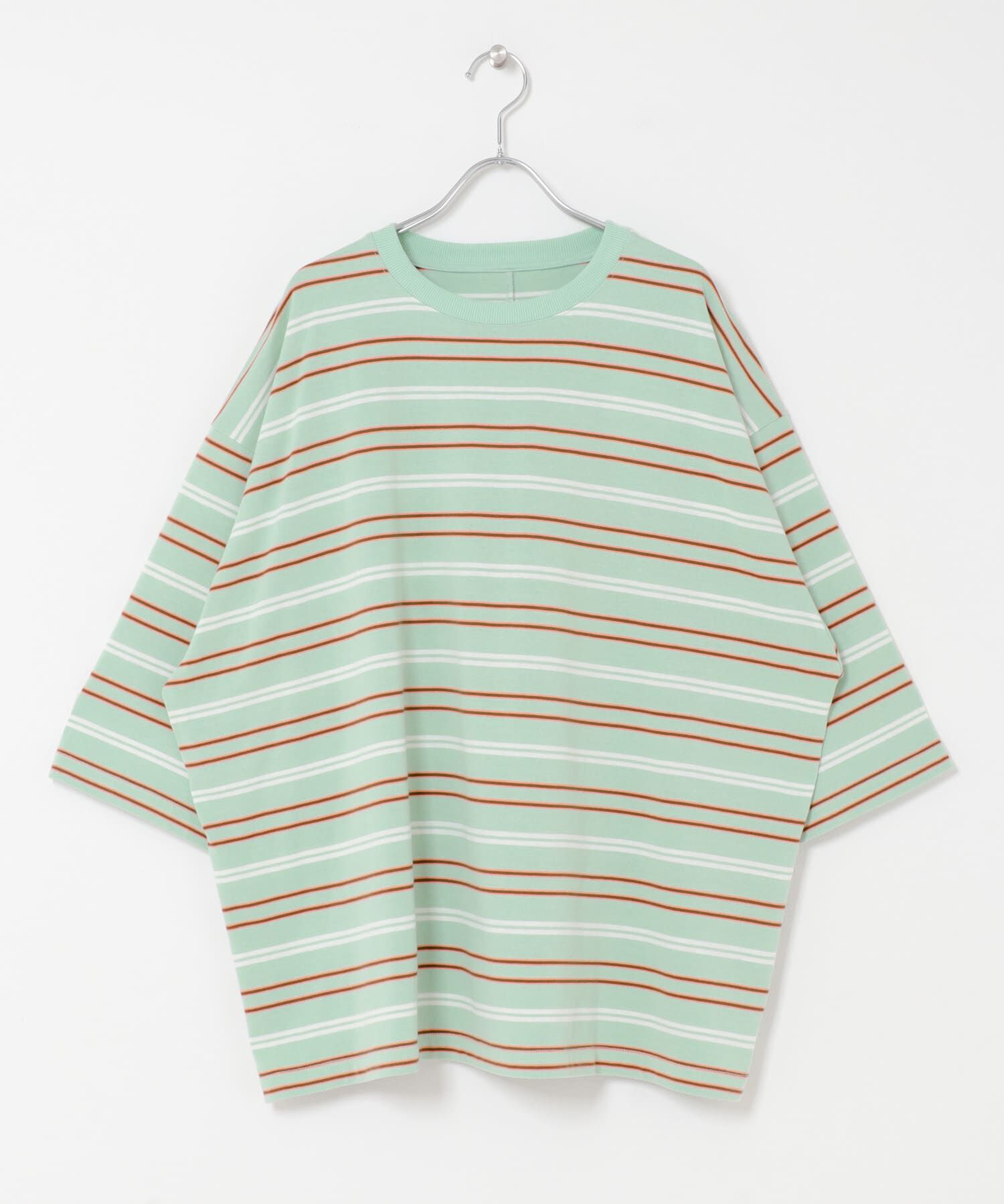 SENSE OF PLACE by URBAN RESEARCH「『ユニセックス』ボーダーエクストラルーズTシャツ」|Tシャツ・カットソー|