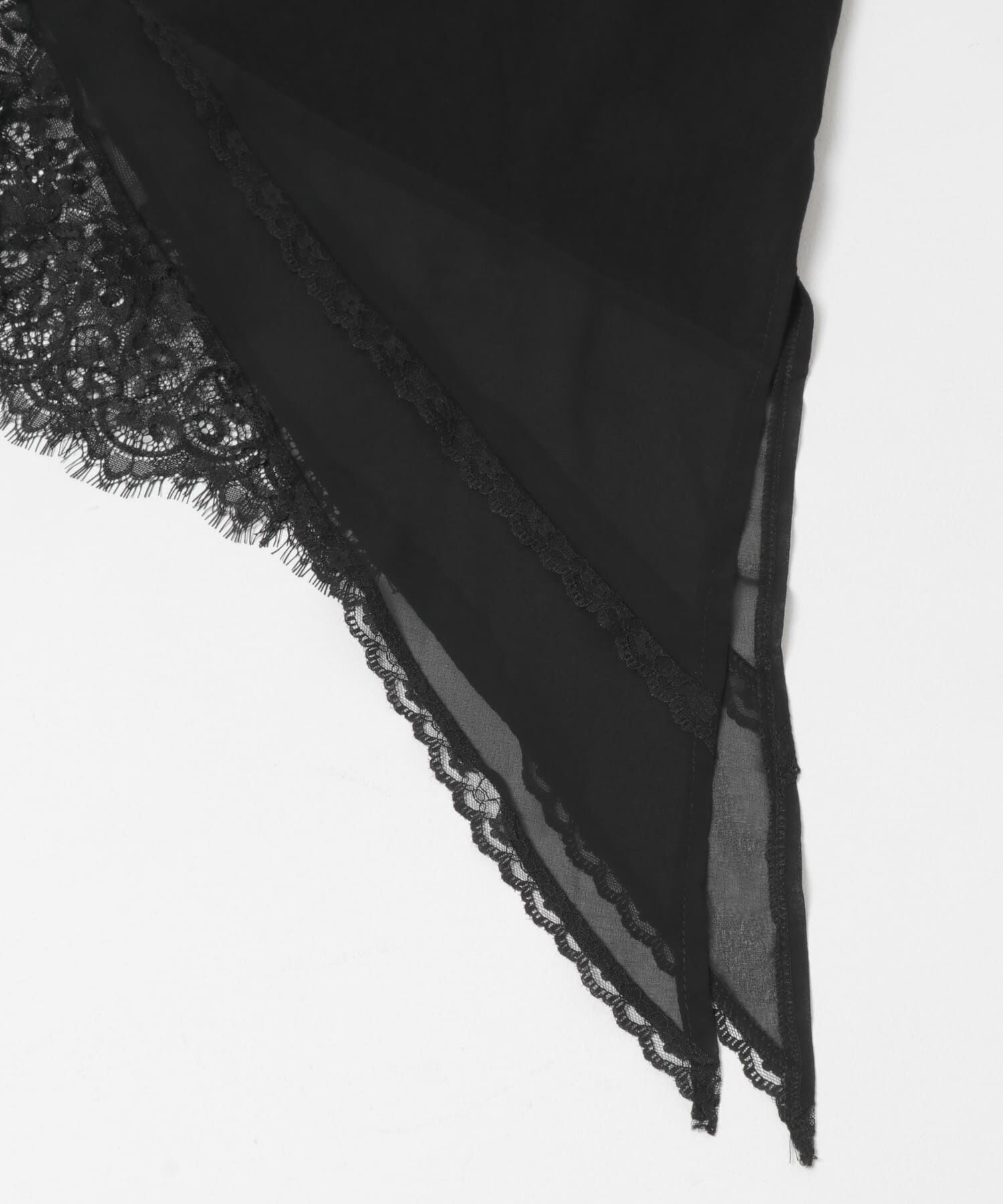 SENSE OF PLACE by URBAN RESEARCH「レースドッキングアシメカットトップ」|タンクトップ|
