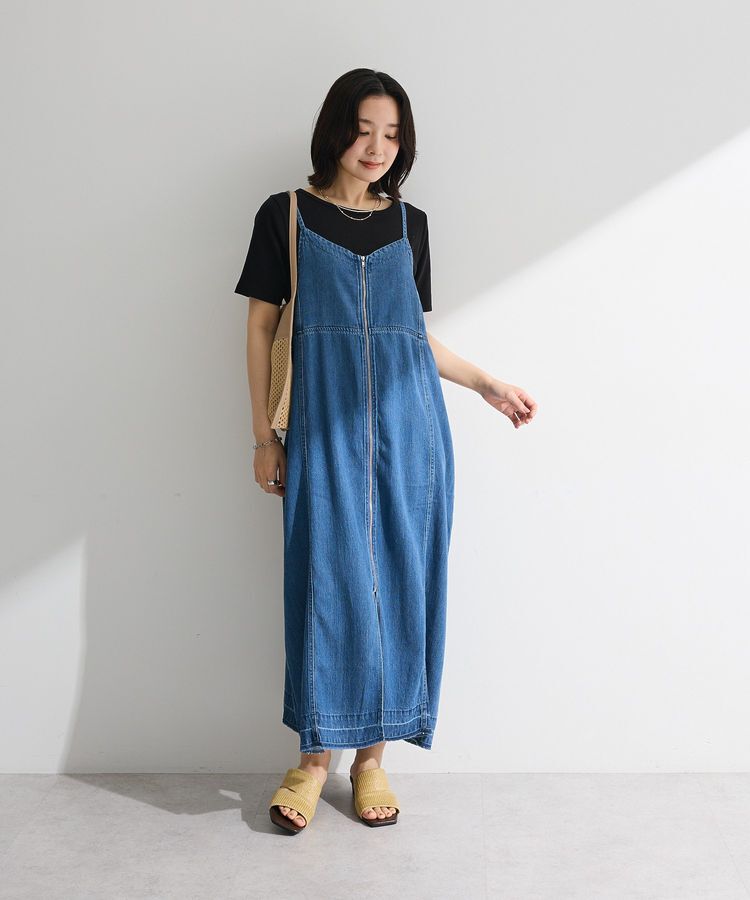 Green Parks「ライトデニムキャミワンピース」|ワンピース|Indigo