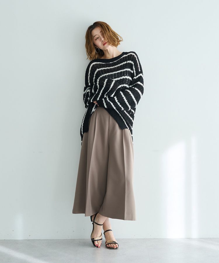 YECCA VECCA「ベルトSETクロップド丈パンツ」|その他|