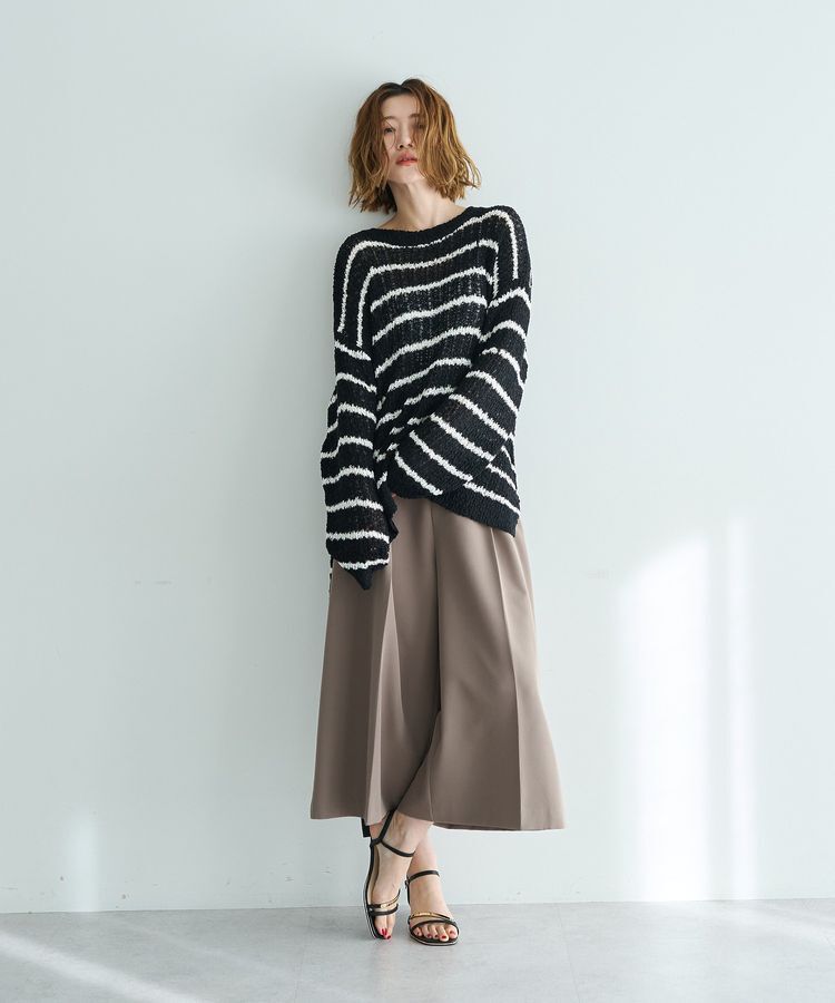 YECCA VECCA「ベルトSETクロップド丈パンツ」|その他|
